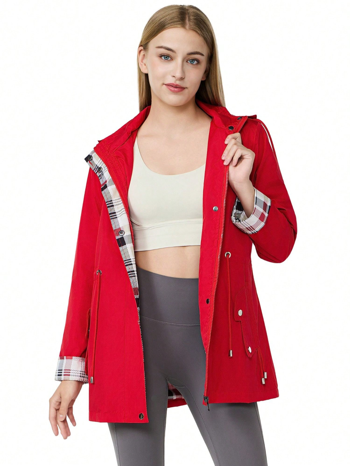 Charlie-quebec™ – Manteau Imperméable avec Visière