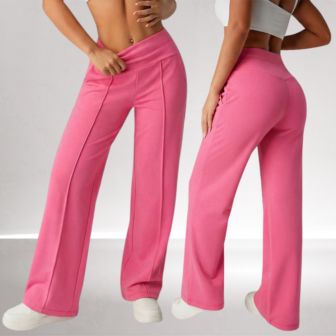 Charlie-quebec™ – Pantalon Fluide Coupe Large