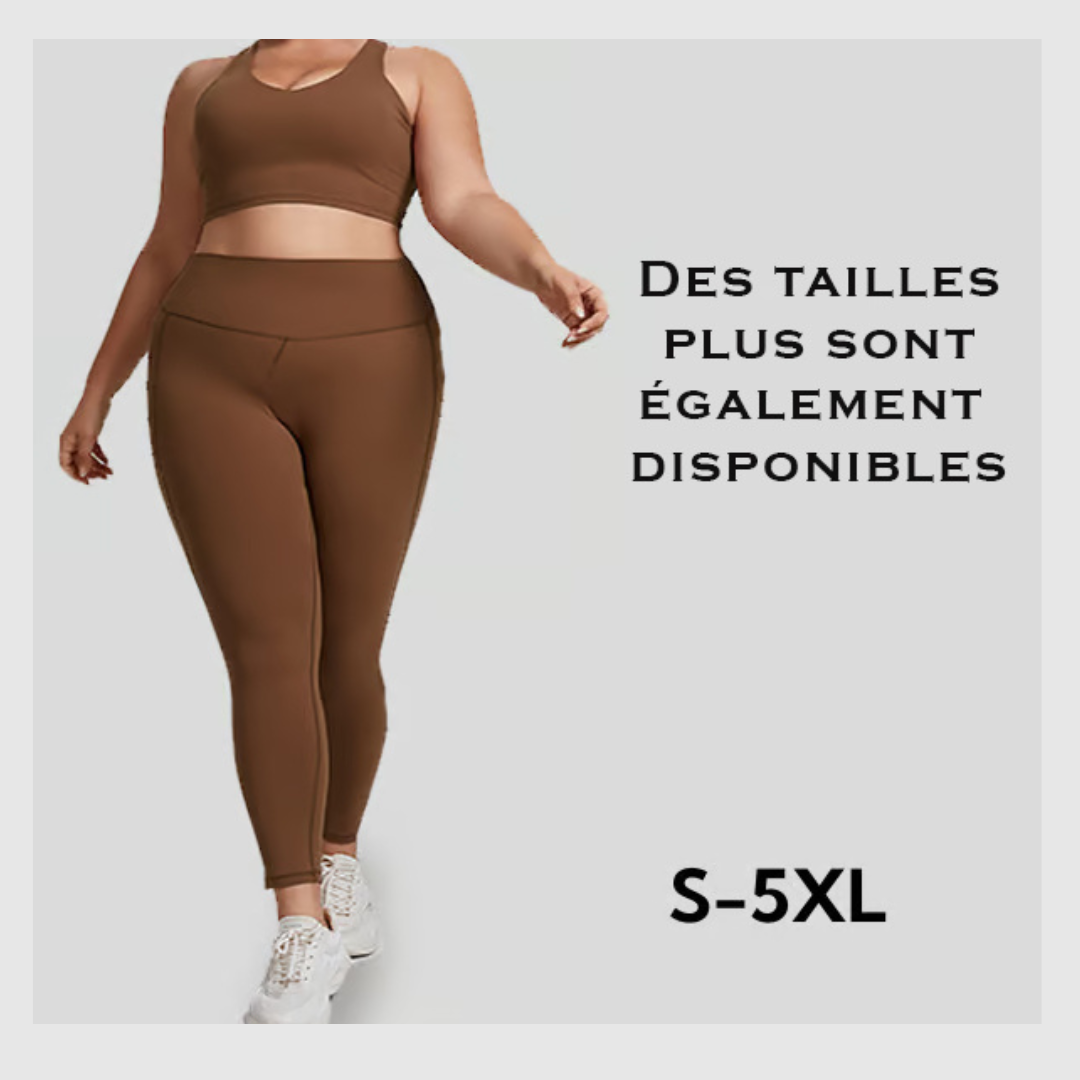 Charlie-quebec™ – Legging Sport Taille Haute