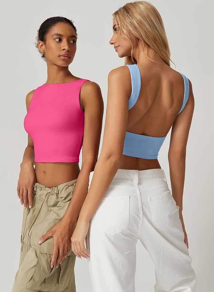 Top Court Dos Ouvert – Confort & Style