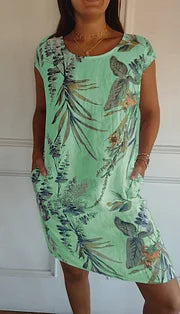 Robe Col Rond – L’Art du Chic Décontracté