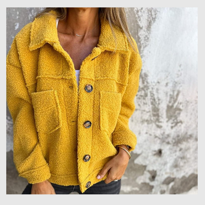 Veste Chic Courte – Col à Revers