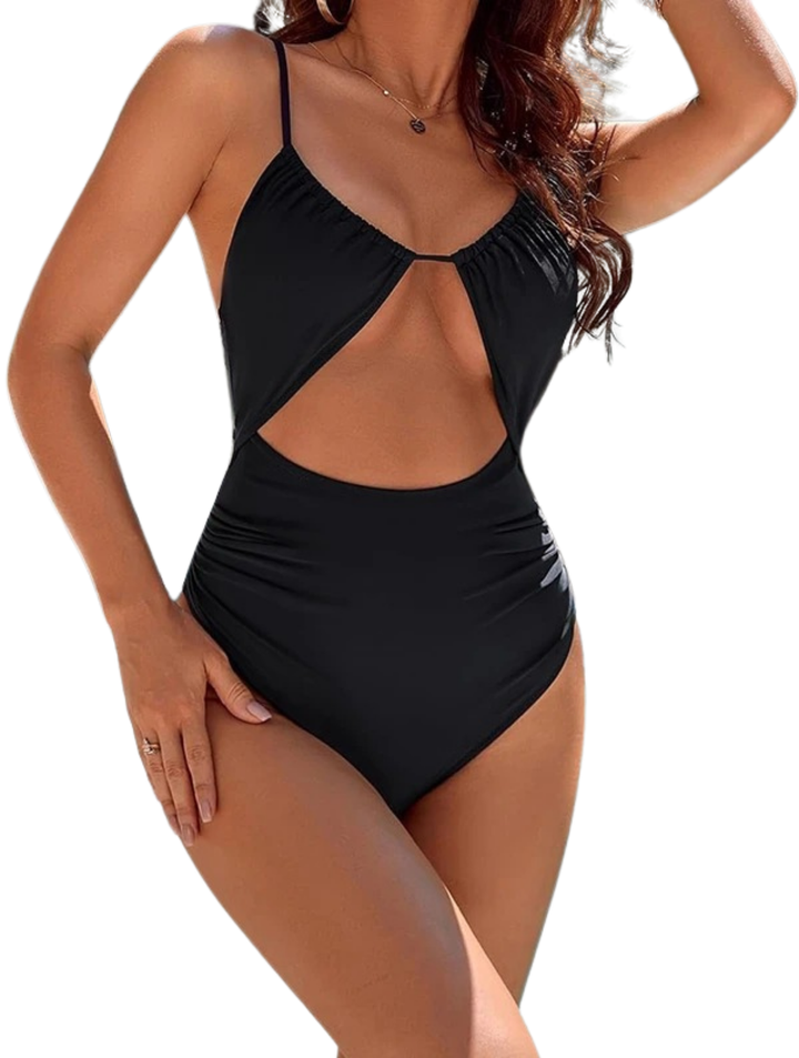 Signature Sculpt – Maillot à Découpes