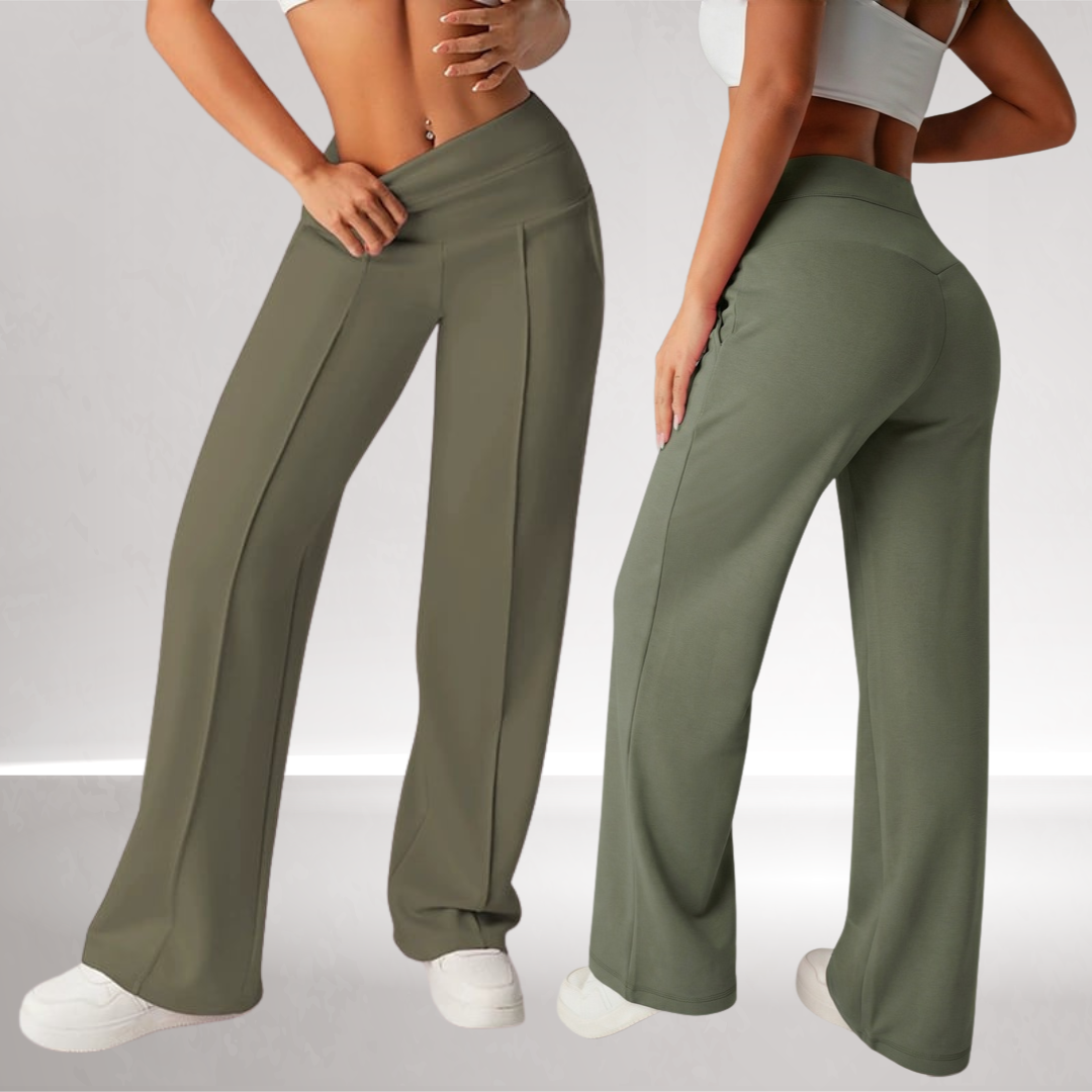 Charlie-quebec™ – Pantalon Fluide Coupe Large