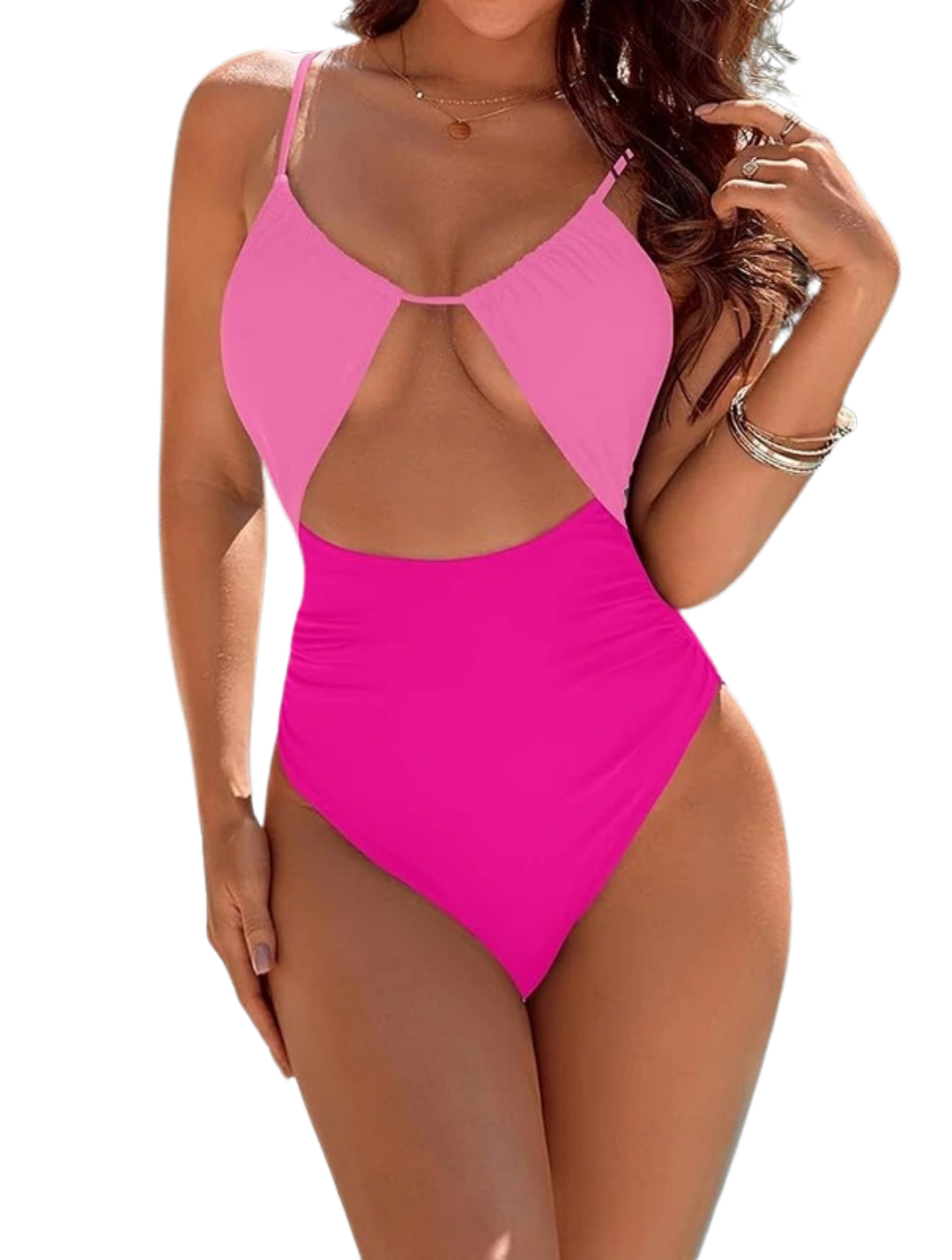 Signature Sculpt – Maillot à Découpes