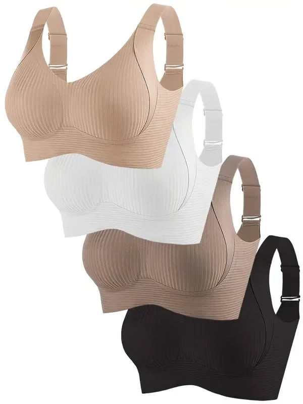 RibLift – Soutien-Gorge Push-Up Côtelé