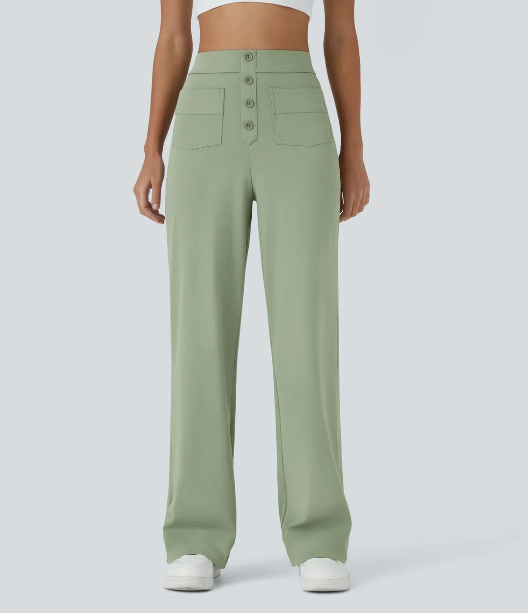 Velmira – Pantalon taille haute, coupe droite & confort absolu