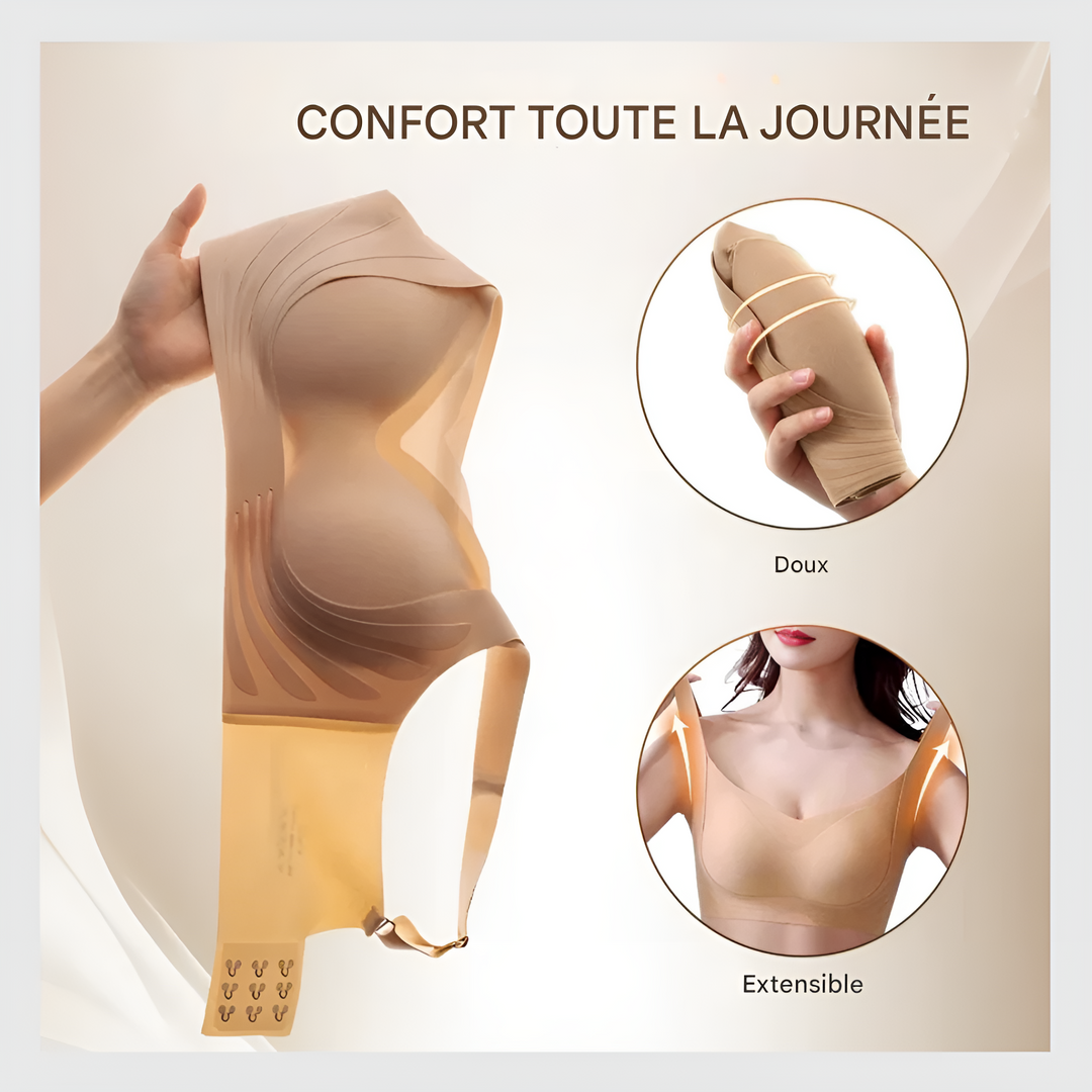 Charlie-quebec™ – Soutien-Gorge Push-Up Sans Armatures