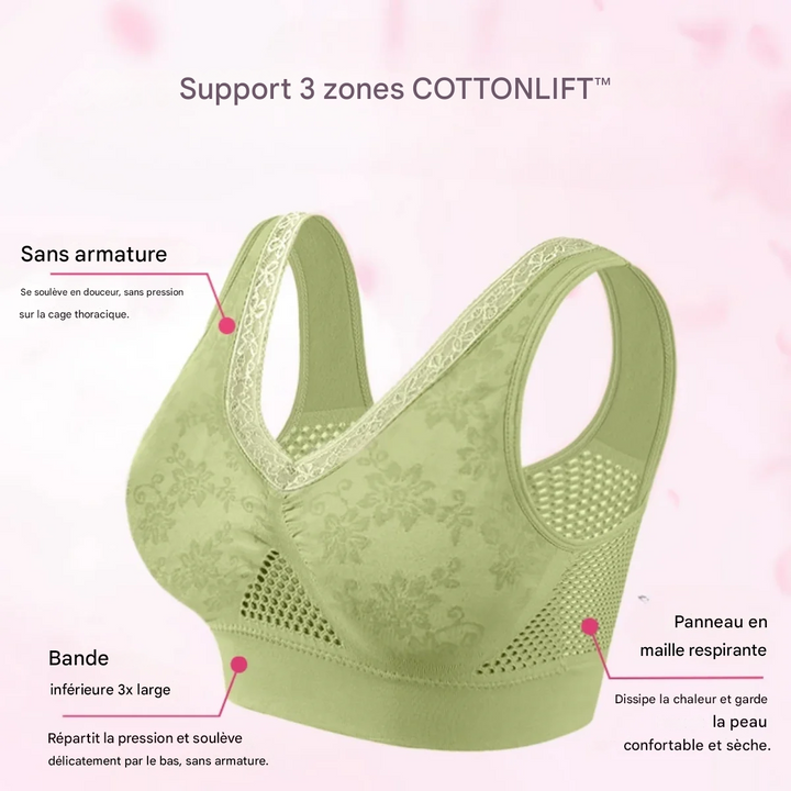 Charlie-quebec™ – Soutien-Gorge Sans Armature au Confort Naturel & Maintien Doux