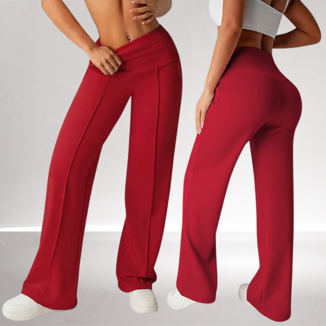 Charlie-quebec™ – Pantalon Fluide Coupe Large