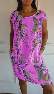 Robe Col Rond – L’Art du Chic Décontracté
