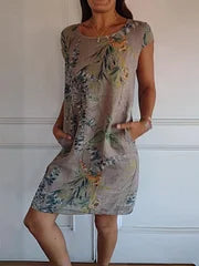 Robe Col Rond – L’Art du Chic Décontracté