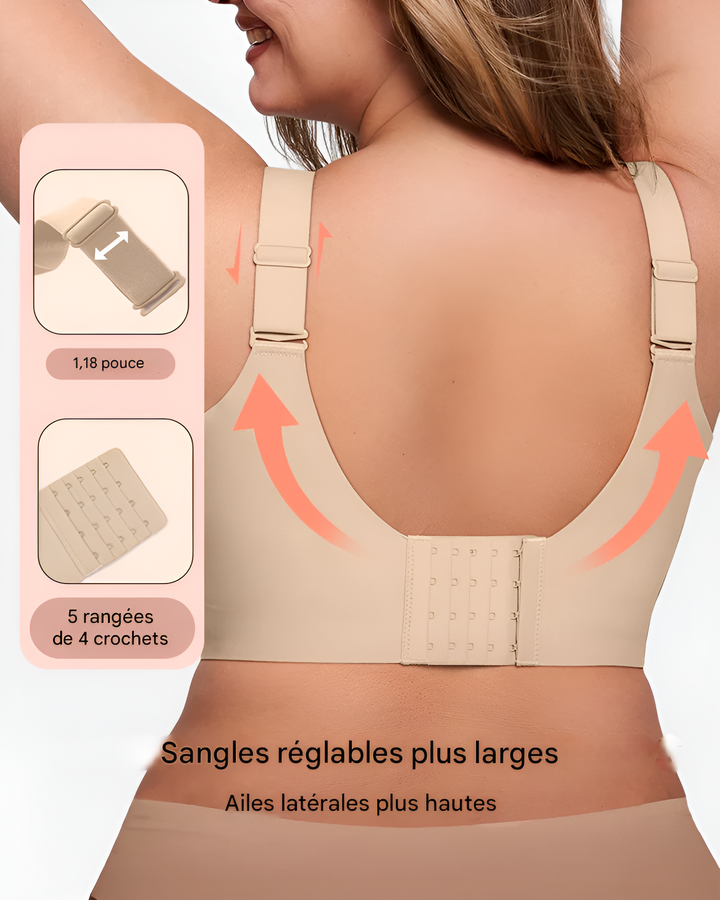 Charlie-quebec™ – Soutien-Gorge Sans Armature à Maintien Sculptant 360°