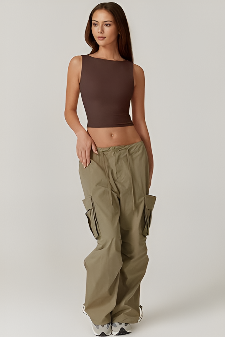 Top Court Dos Ouvert – Confort & Style
