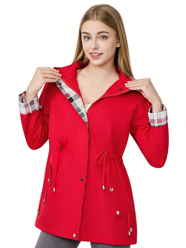 Charlie-quebec™ – Manteau Imperméable avec Visière