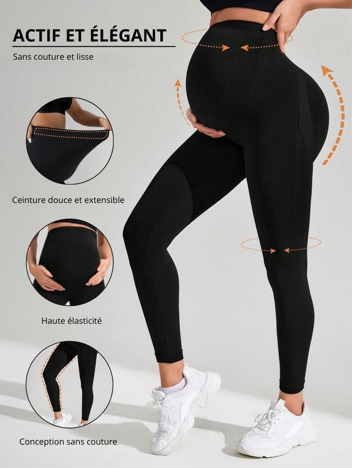 Charlie-quebec™ – Legging de Maternité Confort