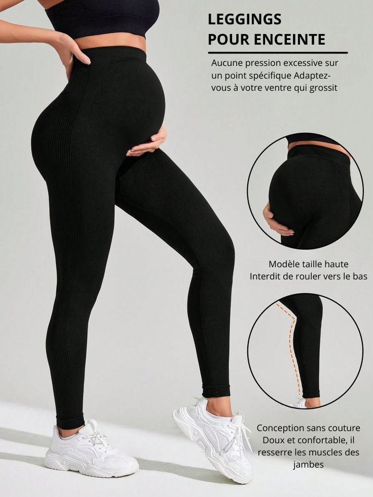 Charlie-quebec™ – Legging de Maternité Confort