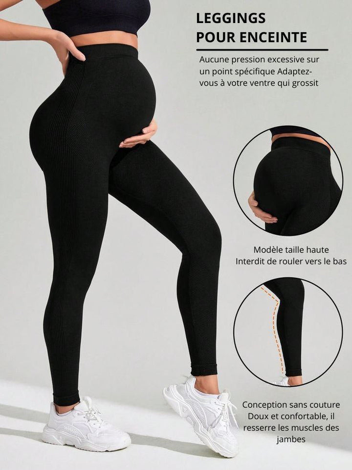 Charlie-quebec™ – Legging de Maternité Confort