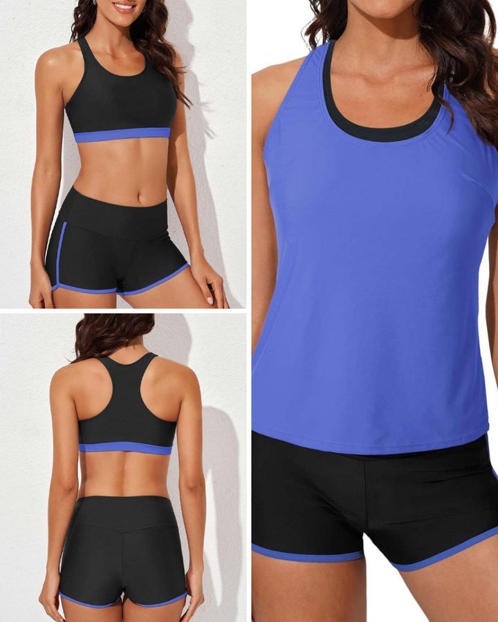 Charlie-quebec™ – Tankini 3 Pièces Élégant