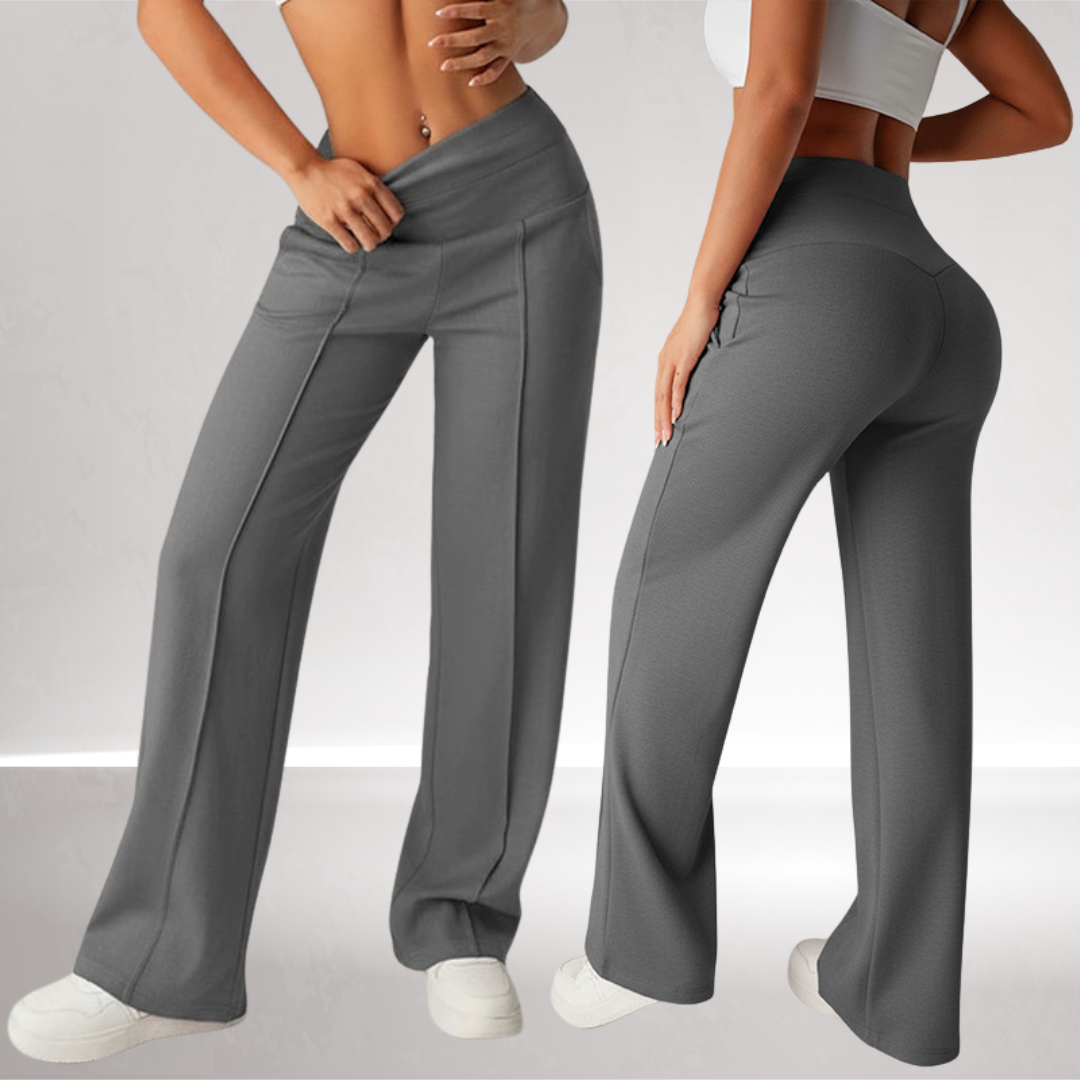 Charlie-quebec™ – Pantalon Fluide Coupe Large