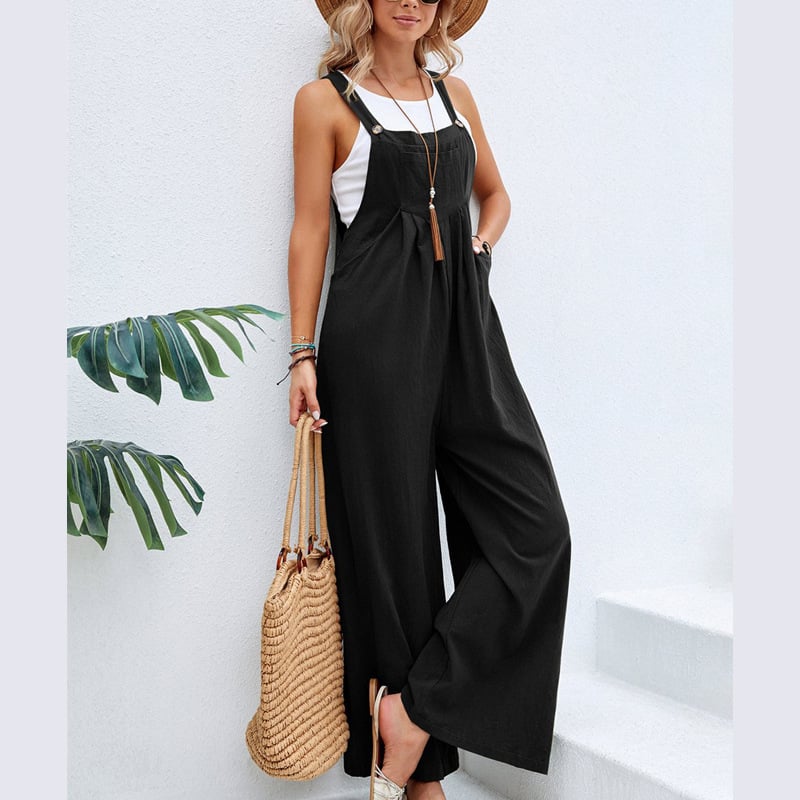 Pantalon à Bretelles – Style Casual