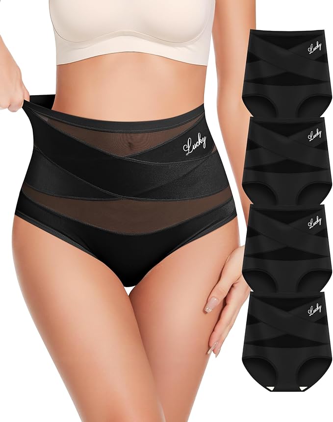 Charlie-quebec™ – Pack 5 Culottes Gainantes Taille Haute