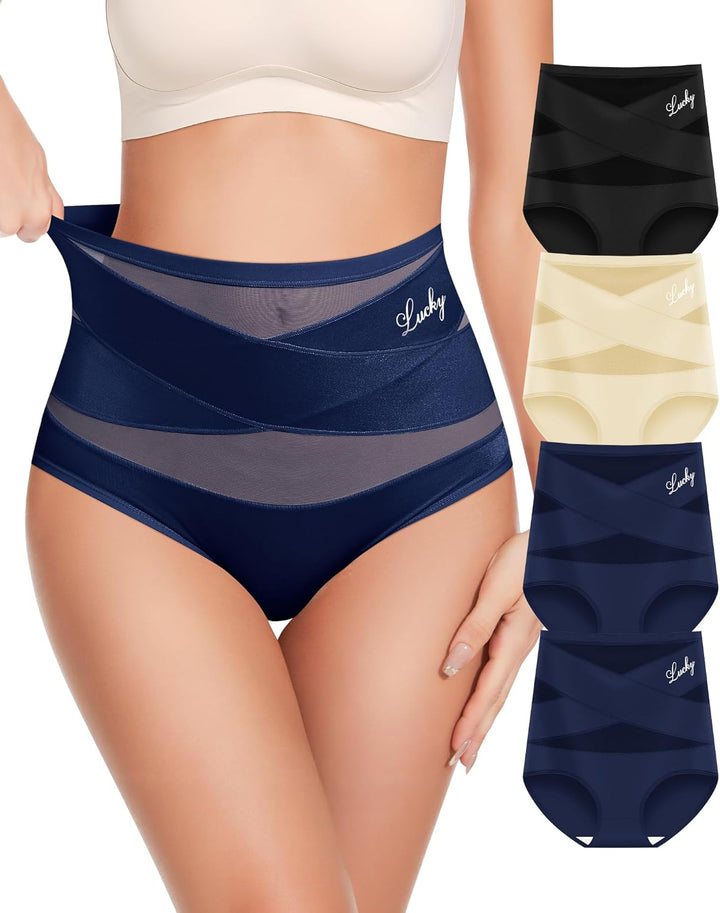 Charlie-quebec™ – Pack 5 Culottes Gainantes Taille Haute