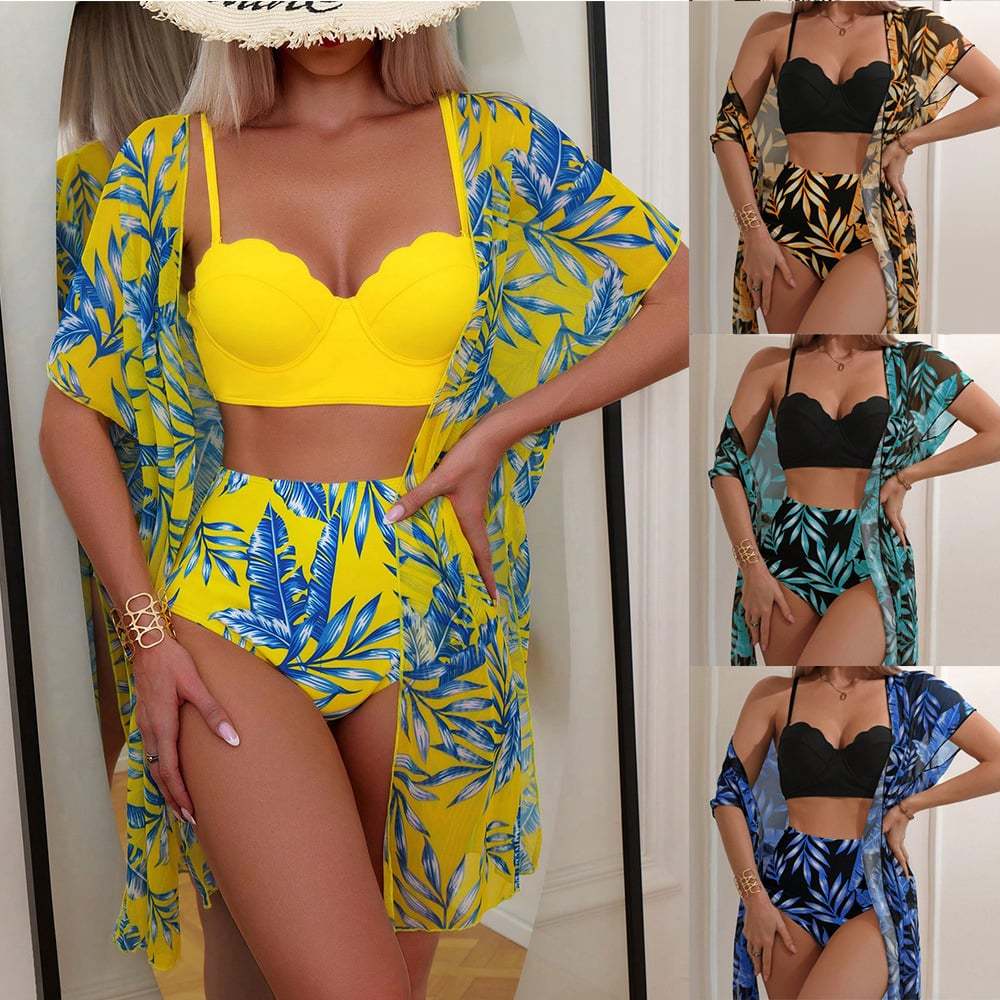 Ensemble Plage – Maillot & Kimono Fluide