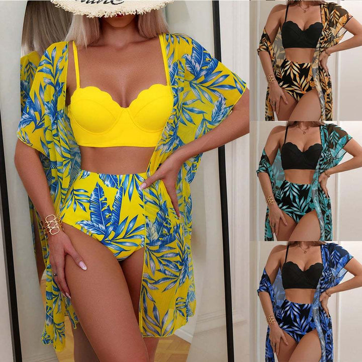 Ensemble Plage – Maillot & Kimono Fluide
