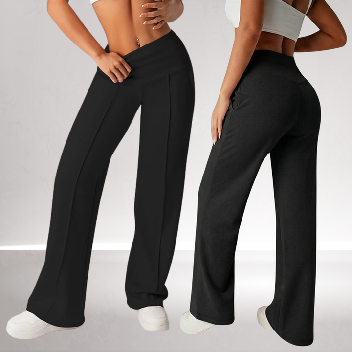 Charlie-quebec™ – Pantalon Fluide Coupe Large