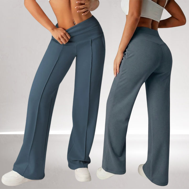 Charlie-quebec™ – Pantalon Fluide Coupe Large