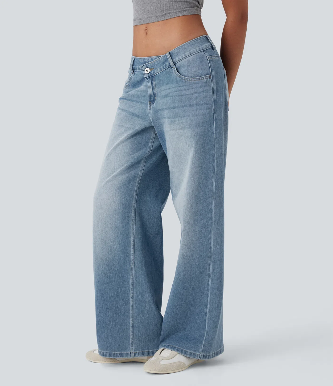 Jean Stretch Asymétrique – Coupe Moderne