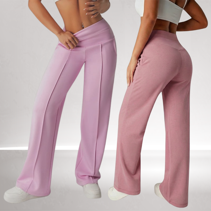 Charlie-quebec™ – Pantalon Fluide Coupe Large