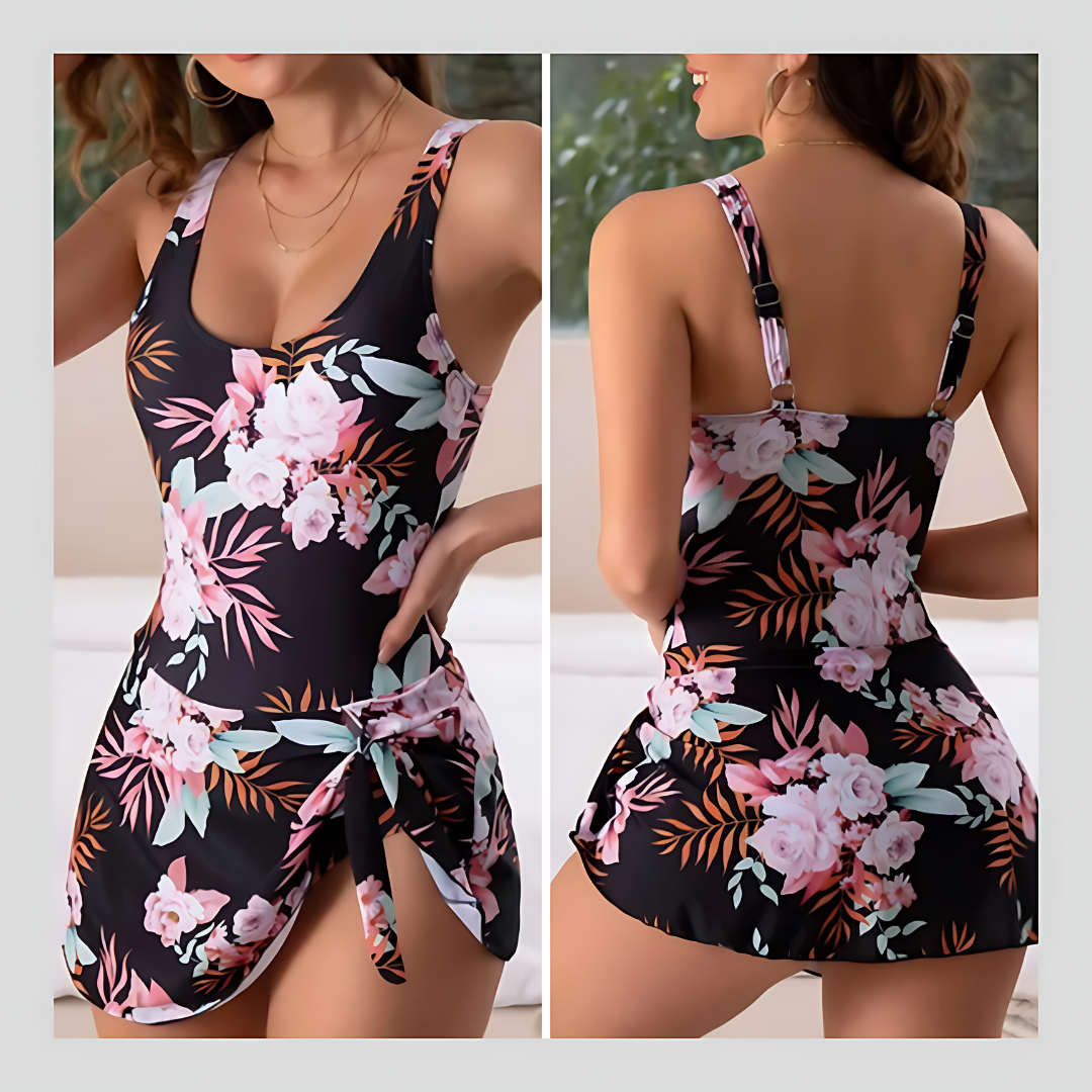 Robe de Bain Gainante – Jupe Intégrée