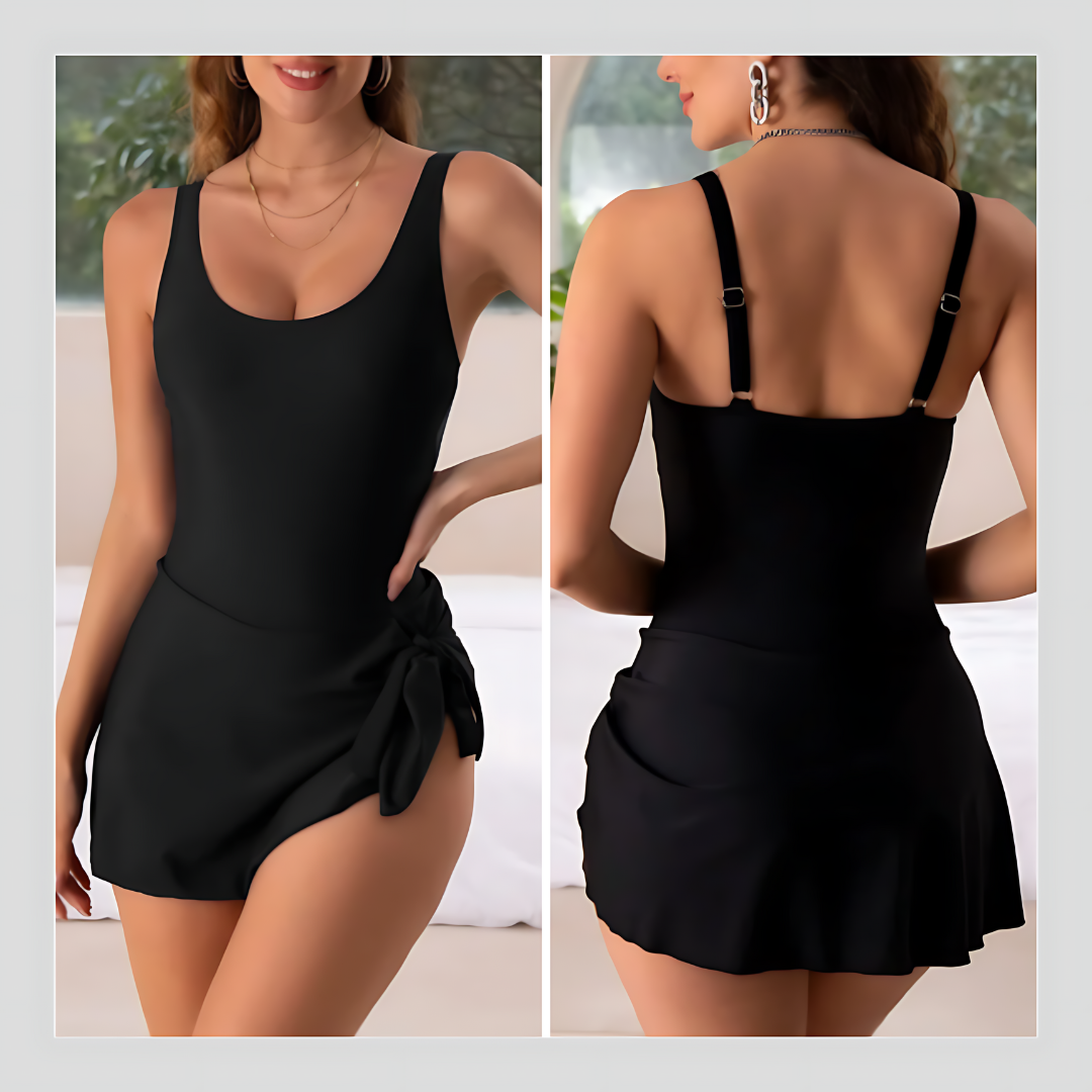 Robe de Bain Gainante – Jupe Intégrée
