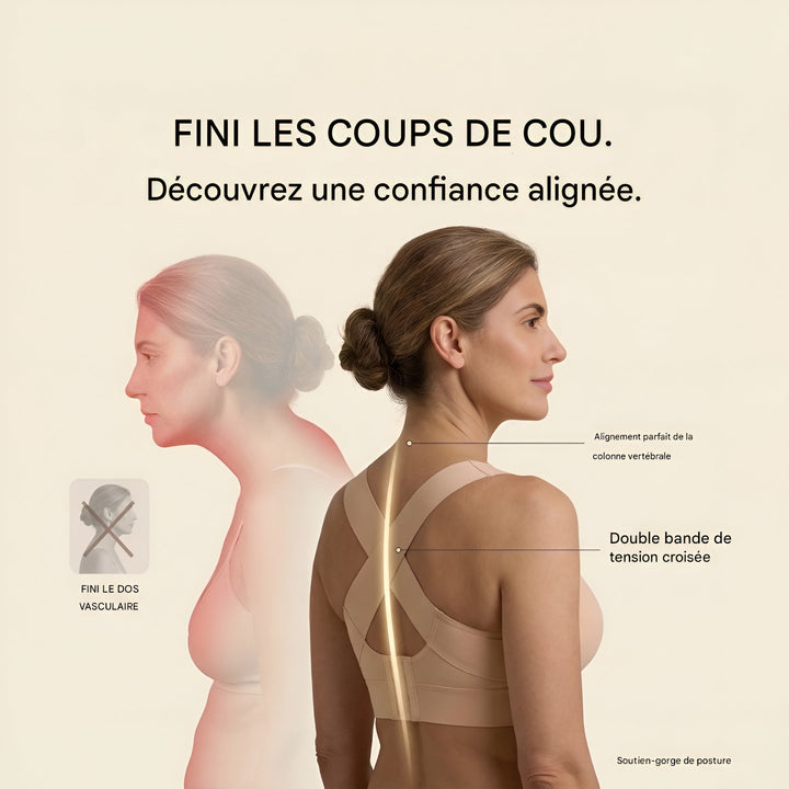 Charlie-quebec™ – Soutien-Gorge Sans Armature & Correction de Posture