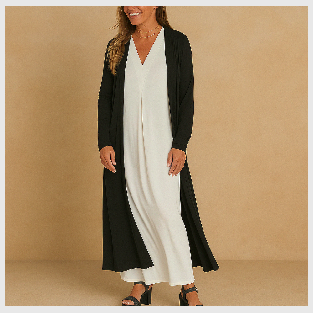 Robe Longue Élégante – Style Raffiné au Quotidien