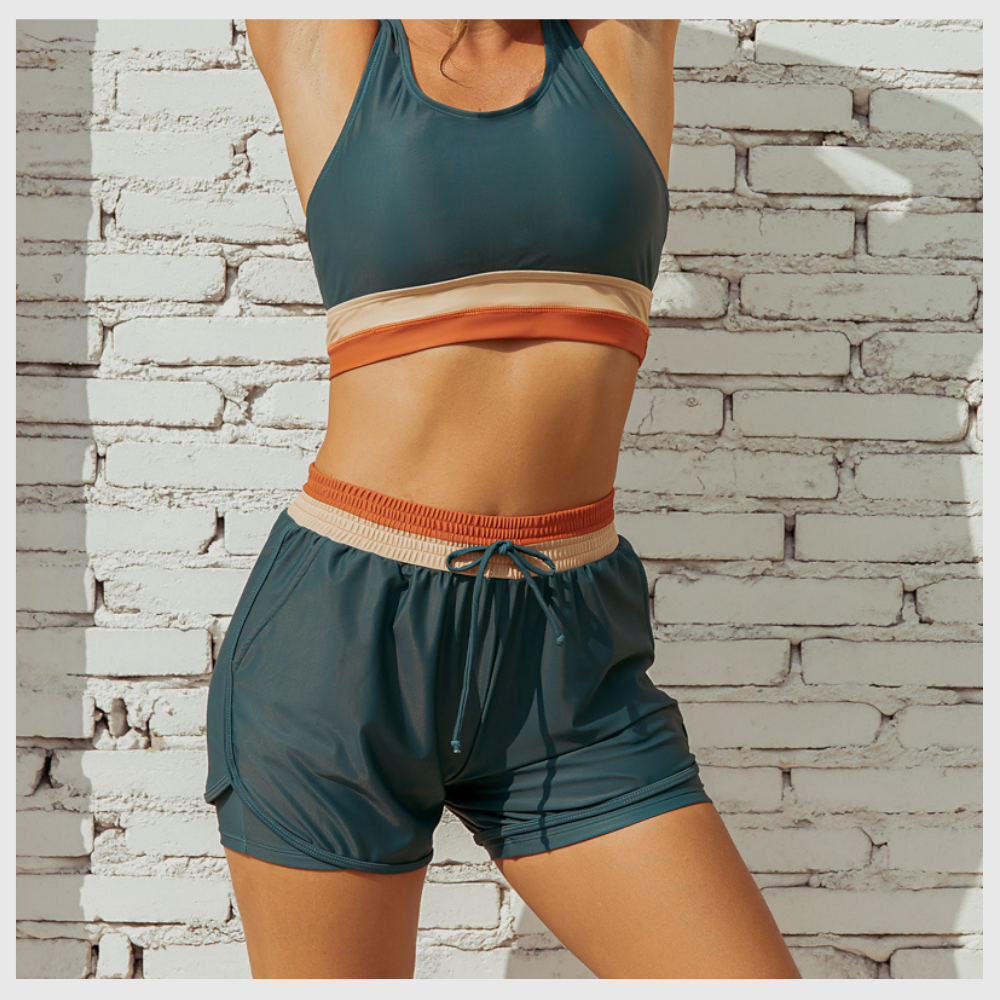 Bikini Sport – Haut Zippé