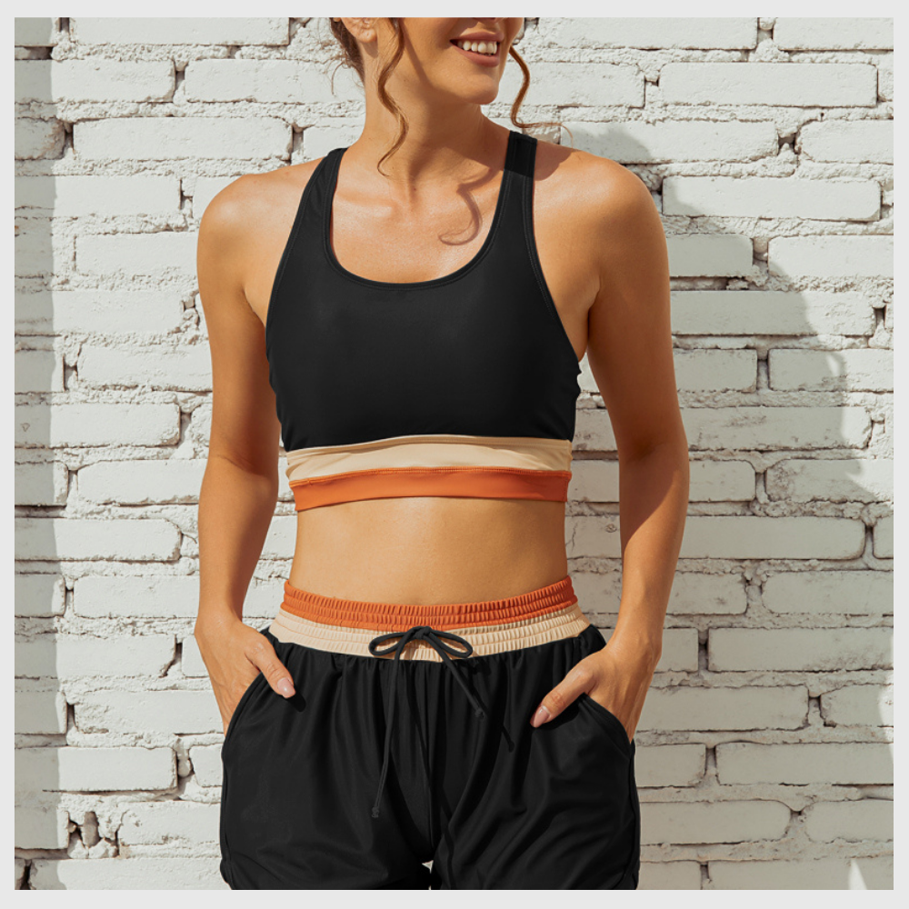 Bikini Sport – Haut Zippé
