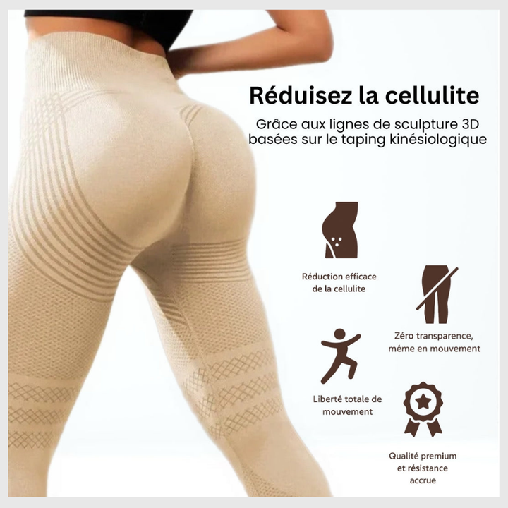 Legging 3D Anticellulite – Effet Peau Lissée