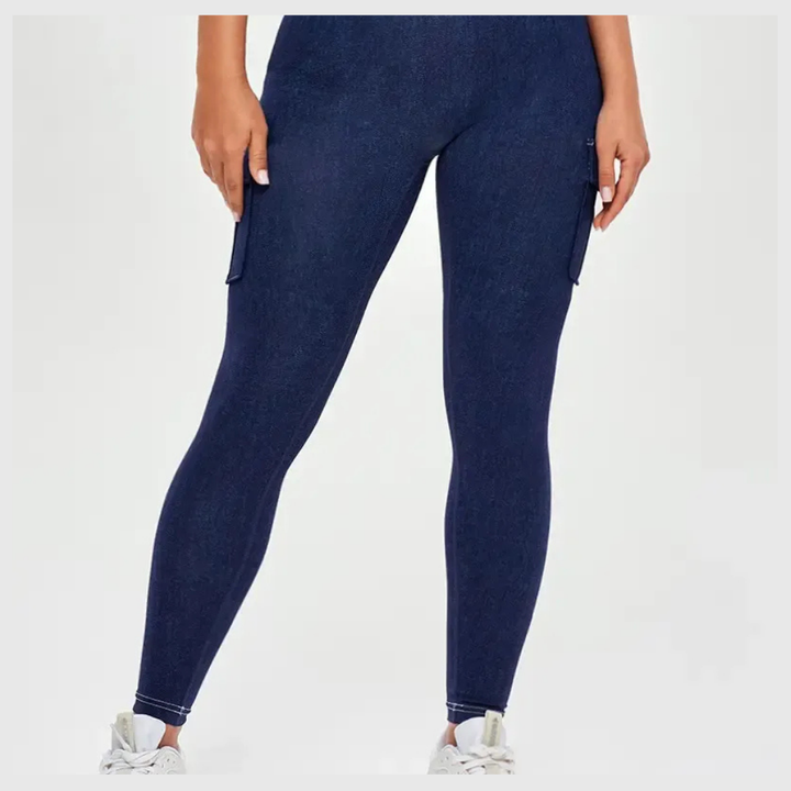Charlie-quebec™ – Legging taille haute à poches