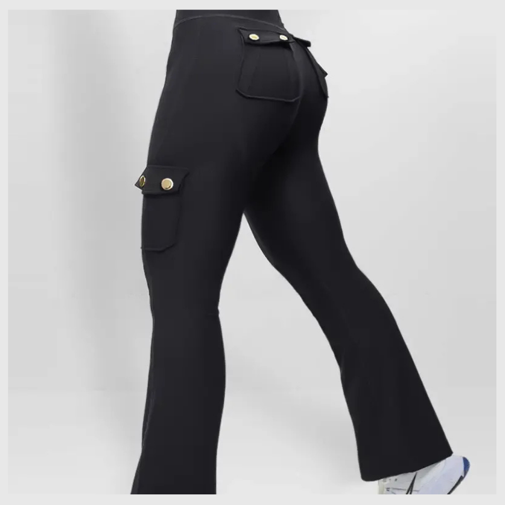 Charlie-quebec™ – Legging taille haute à poches