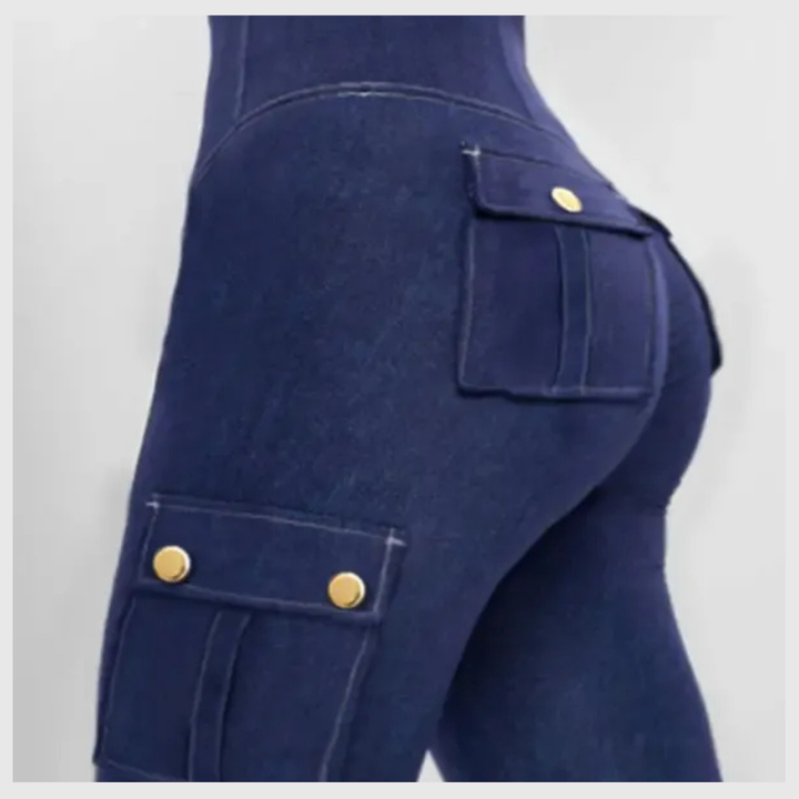 Charlie-quebec™ – Legging taille haute à poches