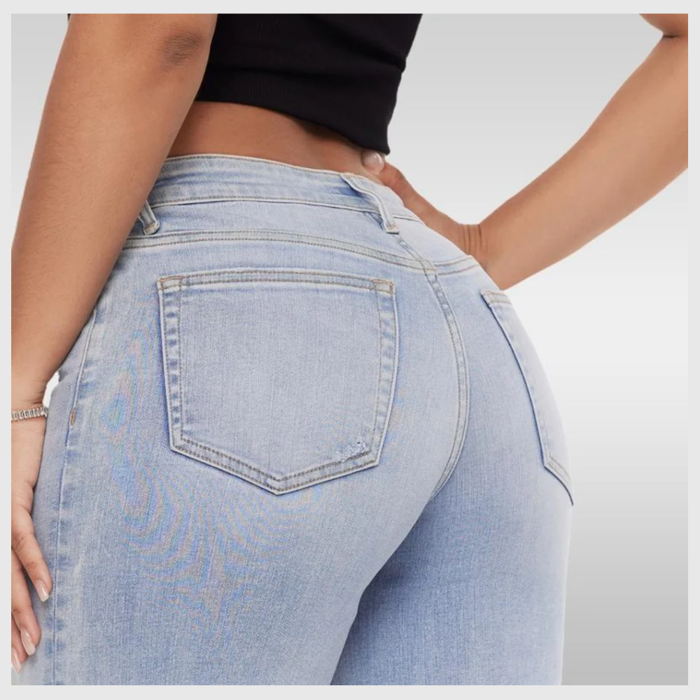 Charlie-quebec™ – Jean Taille Basse Sculptant & Évasé