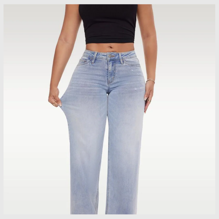 Charlie-quebec™ – Jean Taille Basse Sculptant & Évasé