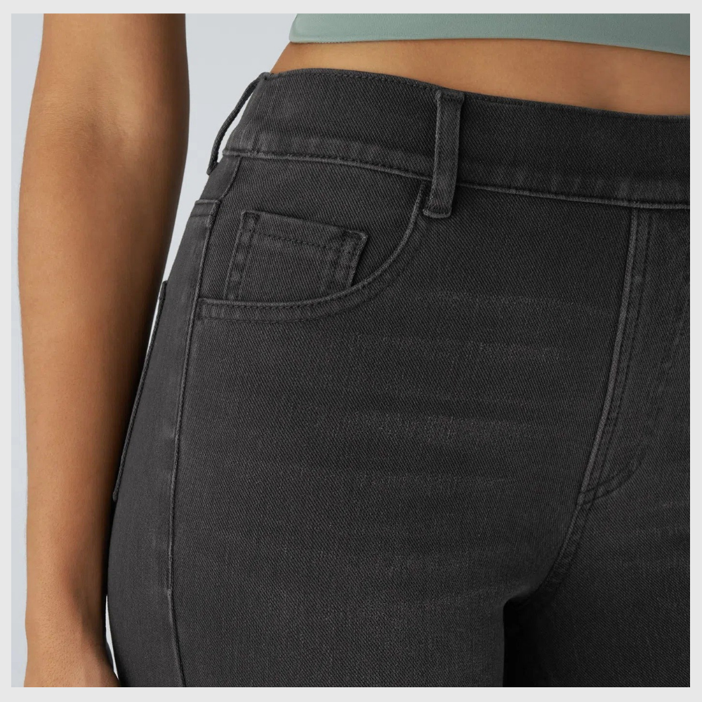 Pantalon Confort Taille Haute – Stretch Élastique