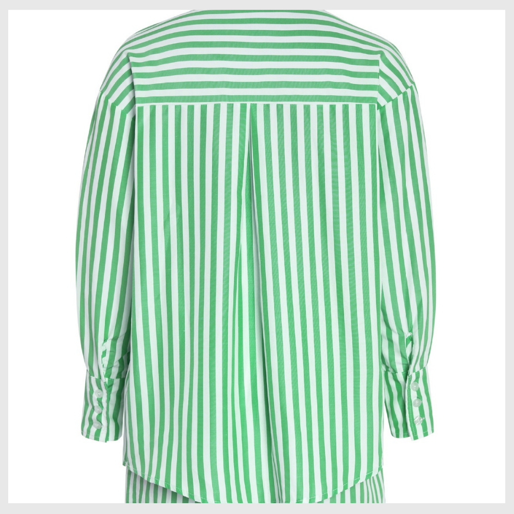 Chemise Rayée Style Resort – Coupe Confort