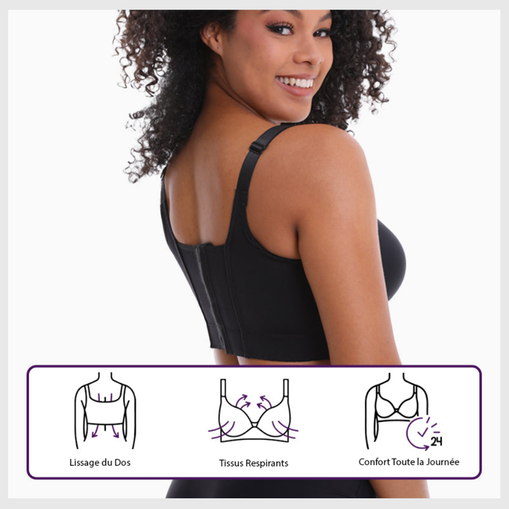 Charlie-quebec™ – Soutien-Gorge Gainant Lissant du Dos
