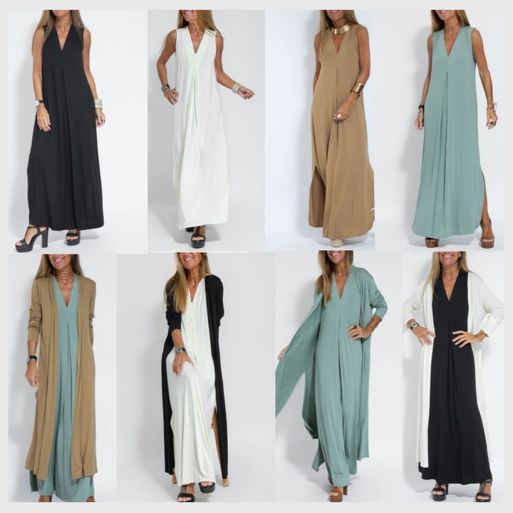 Robe Longue Élégante – Style Raffiné au Quotidien