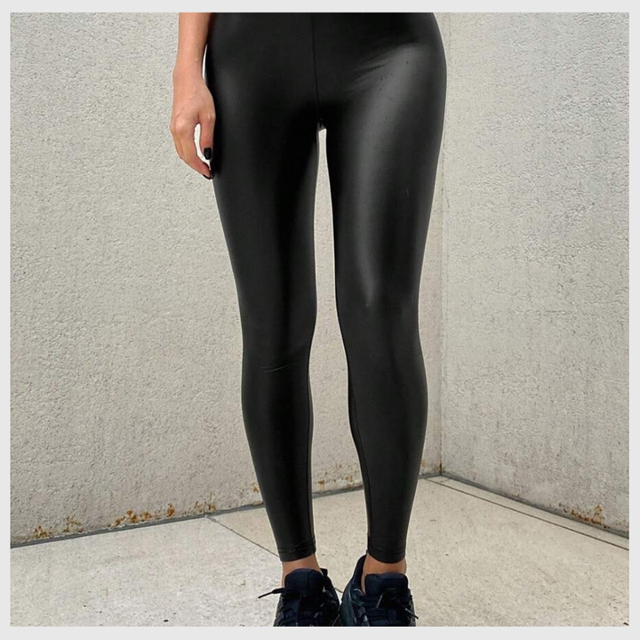 Charlie-quebec™ – Legging Effet Cuir Sculptant